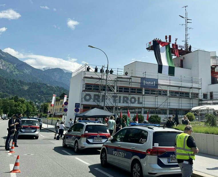 © APA Palästina ORF Demo