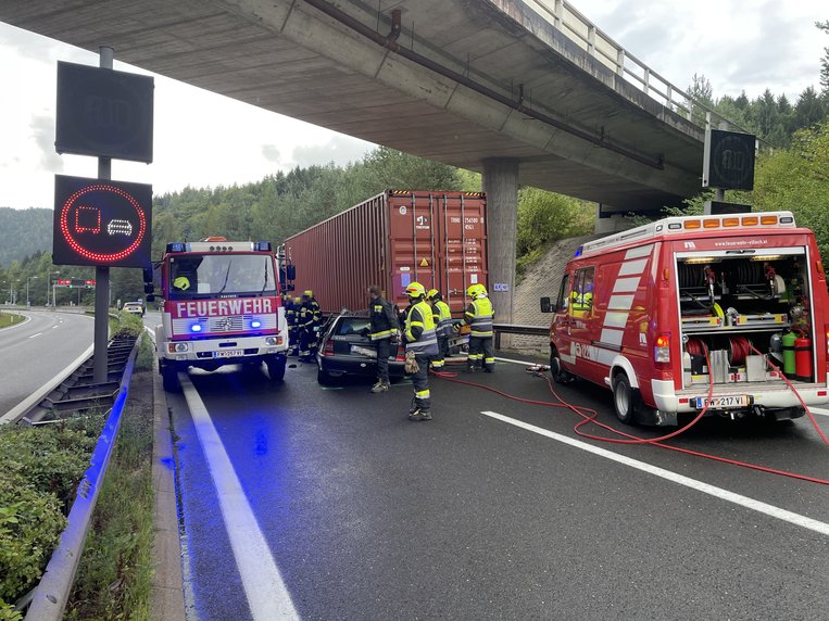 Auffahrunfall A11 22.08.2025/2