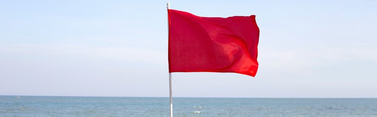 rote flagge