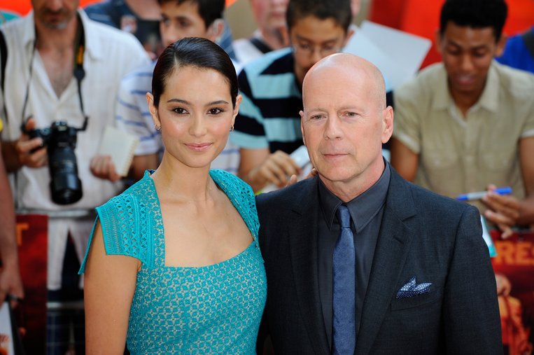 Emma und Bruce Willis